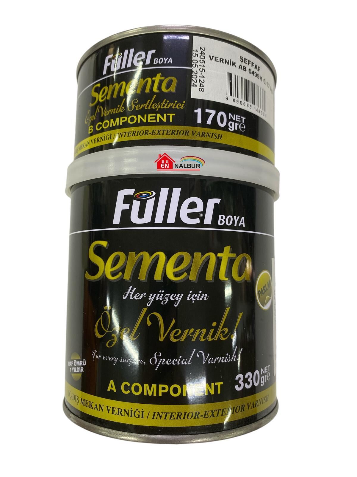 Sementa Özel Vernik Tüm Yüzeyler İçin 500 gr Parlak Sementa Özel Vernik Tüm Yüzeyler İçin 500 gr Parlak