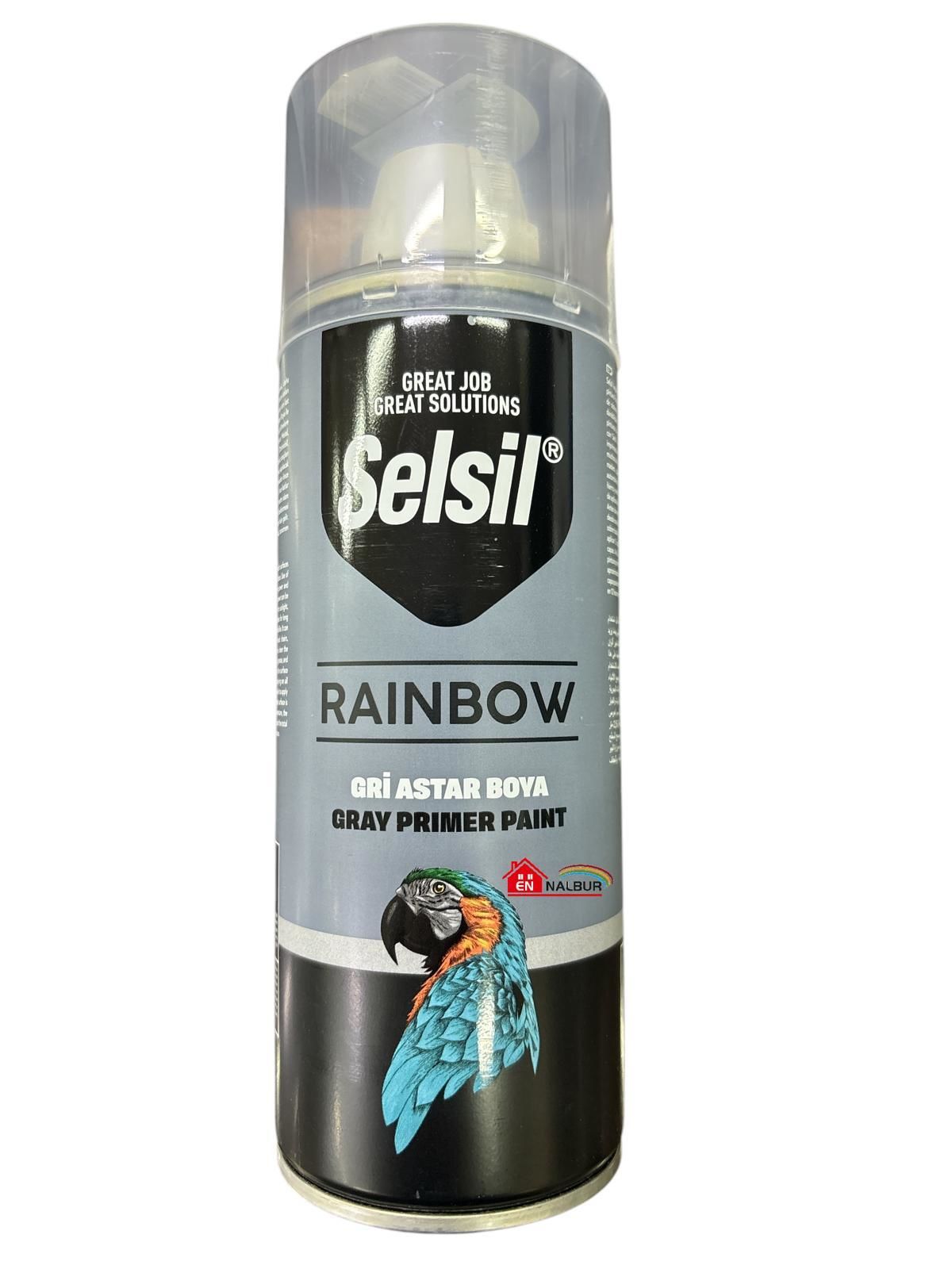 Selsil Rainbow Akrilik Sprey Astar 7042 Gri Selsil Rainbow Akrilik Sprey Astar 7042 Gri