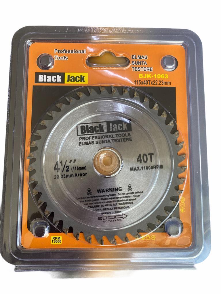 CLZ202 Black Jack 1063 115 mm 40 Diş Sunta Kesme Testeresi