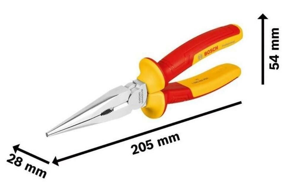 Profesyonel İzoleli Düz Kargab 200 mm Profesyonel İzoleli Düz Kargab 200 mm