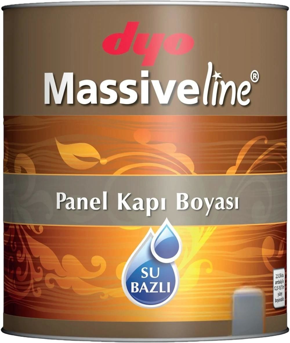 CLZ202 Massiveline Su Bazlı Panel Kapı Boyası Beyaz 2,5 Litre