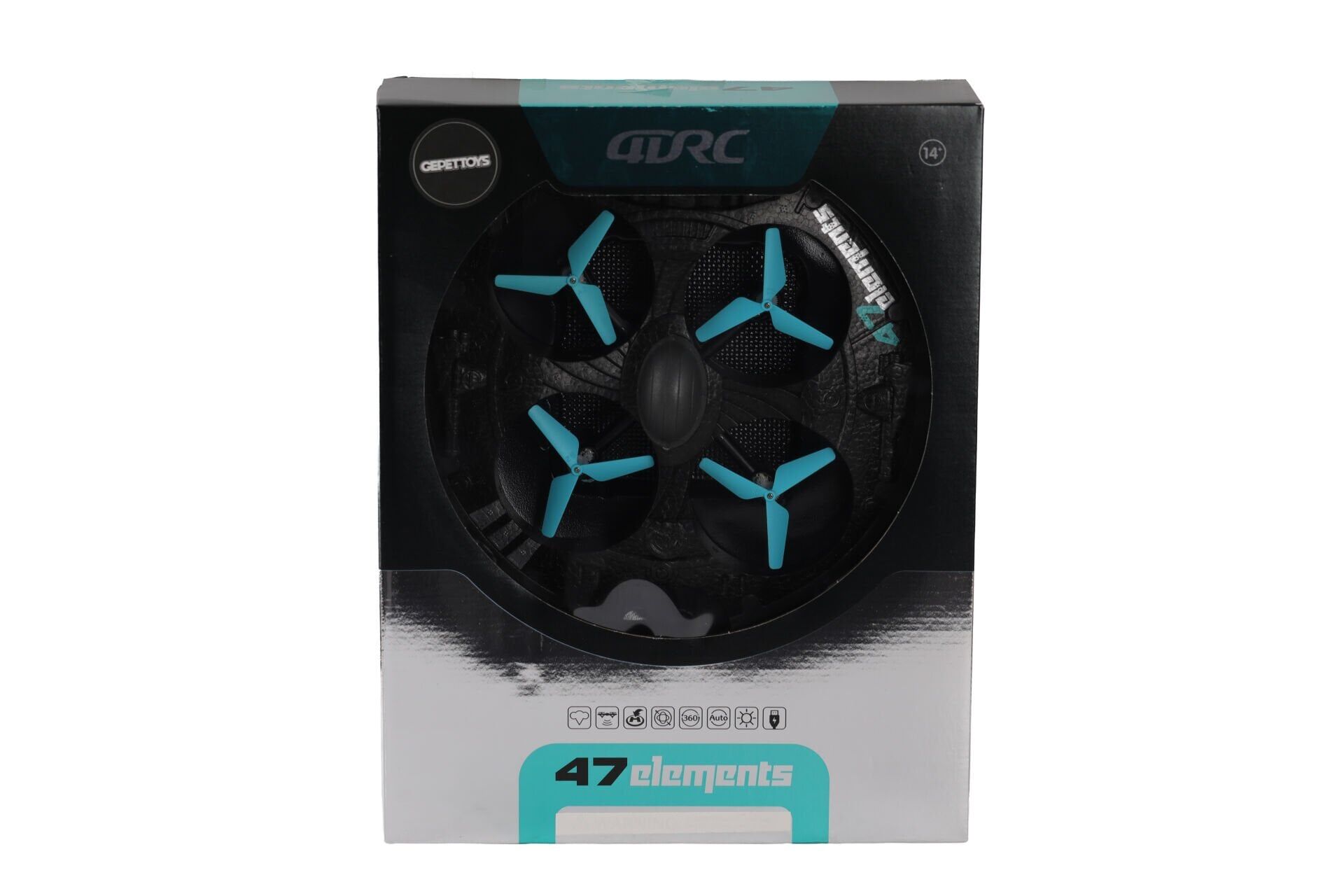 4d-V47 Duman Atan Led Işıklı Ufo Dron