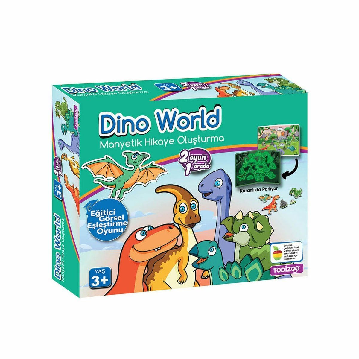 83915 Dıno World Manyetik Hikaye Oluşturma