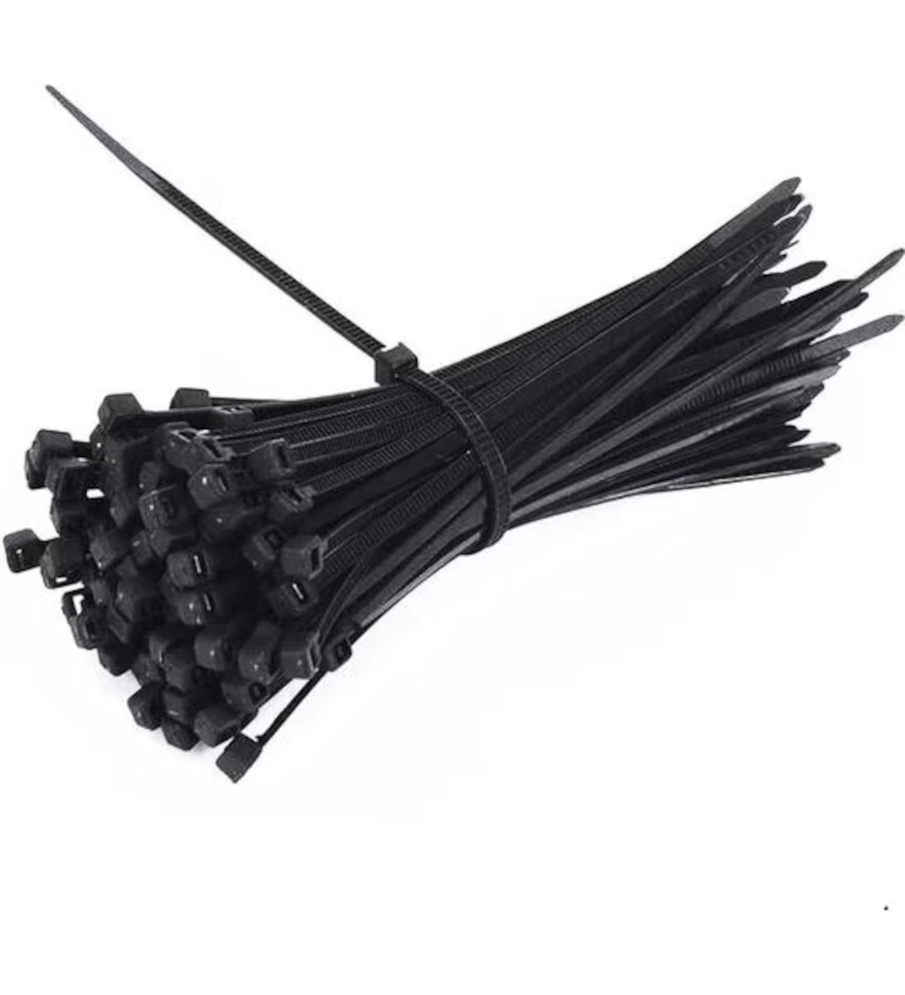 CLZ846 Kablo Bağları Beyaz & Siyah 2,5x100 mm - Kaliteli ve Güvenilir Bağlantılar için
