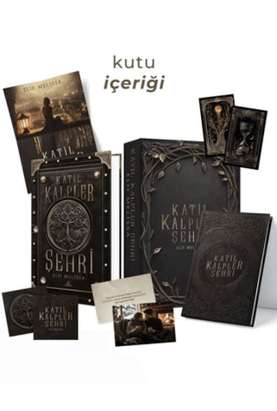 Katil Kalpler Şehri 1 - Hediyeli Kutu Katil Kalpler Şehri 1 - Hediyeli Kutu