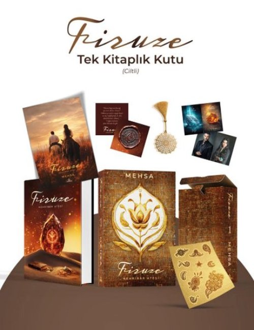 Firuze 1: Kehribar Ateşi – Tek Kitaplık Kutu Firuze 1: Kehribar Ateşi – Tek Kitaplık Kutu