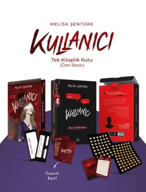 Kullanıcı – Tek Kitaplık Yan Boyamalı Kutu Kullanıcı – Tek Kitaplık Yan Boyamalı Kutu