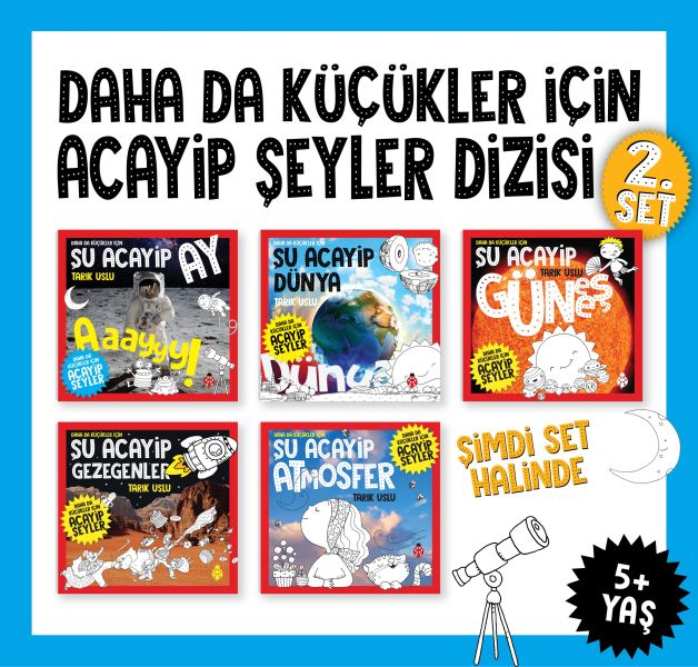 Daha Da Küçükler İcin Acayip Seyler Seti 2 (5 Kitap) Daha Da Küçükler İcin Acayip Seyler Seti 2 (5 Kitap)