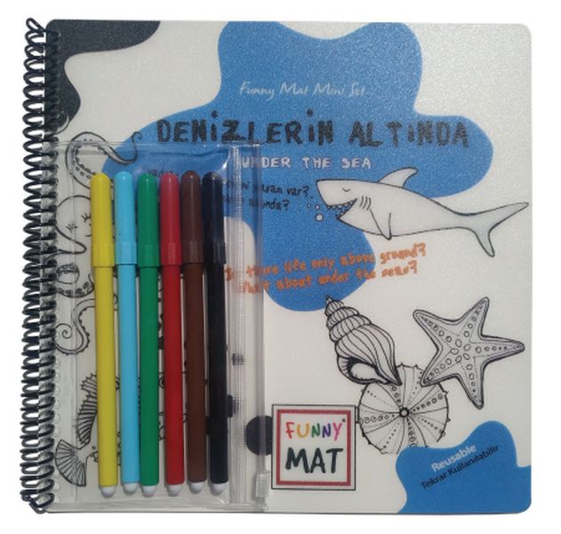Denizlerin Altında - Funny Mat - Mini Set (Aktivite Seti) Denizlerin Altında - Funny Mat - Mini Set (Aktivite Seti)