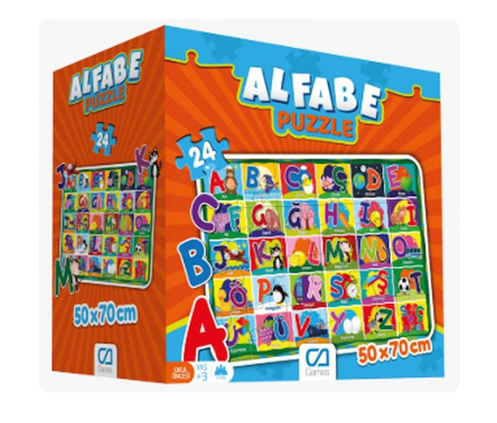 Alfabe Yer Puzzle Alfabe Yer Puzzle