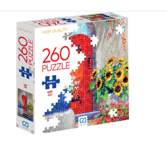 Kırmızı Kapı Puzzle 260 Kırmızı Kapı Puzzle 260