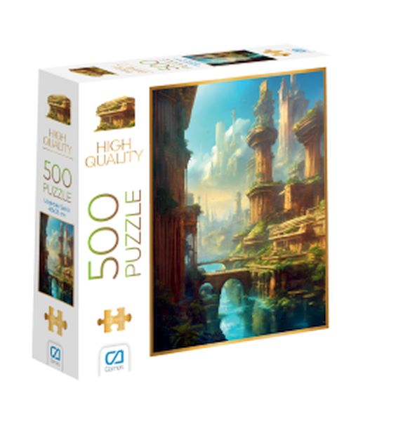 Uzaktaki Şehir Puzzle 500 Uzaktaki Şehir Puzzle 500