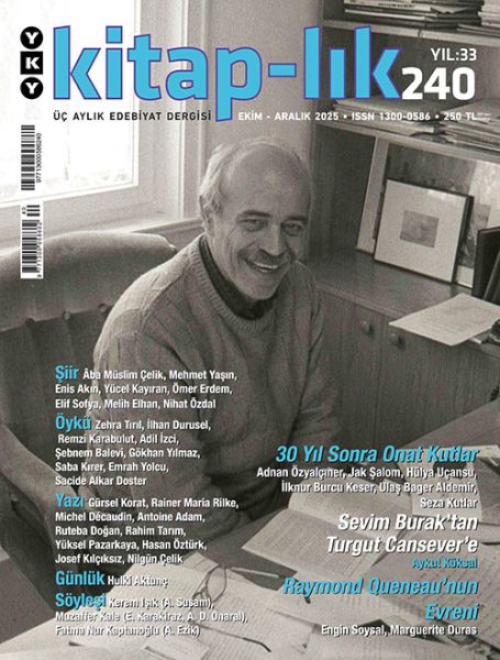 -lık Sayı 240 - Üç Aylık Edebiyat Dergisi (Ekim-Aralık 2025)