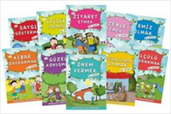 Masallarla Görgü Kuralları - Set ( 10 Kitap ) Masallarla Görgü Kuralları - Set ( 10 Kitap )