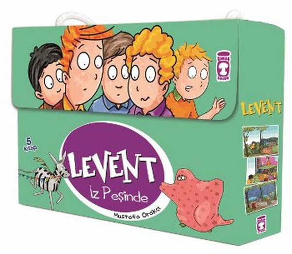 Levent İz Peşinde - 01 Set (5 Kitap Takım) Levent İz Peşinde - 01 Set (5 Kitap Takım)