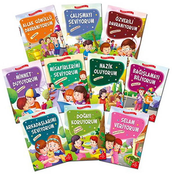Erdemler Serisi 2 Set - 10 Kitap Takım Erdemler Serisi 2 Set - 10 Kitap Takım