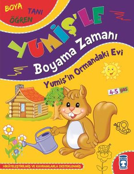 Yumişin Ormandaki Evi - Yumişle Boyama Zamanı Yumişin Ormandaki Evi - Yumişle Boyama Zamanı