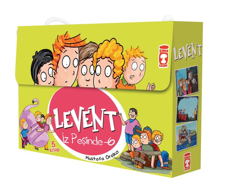 Levent İz Peşinde - 06 Set (5 Kitap Takım) Levent İz Peşinde - 06 Set (5 Kitap Takım)