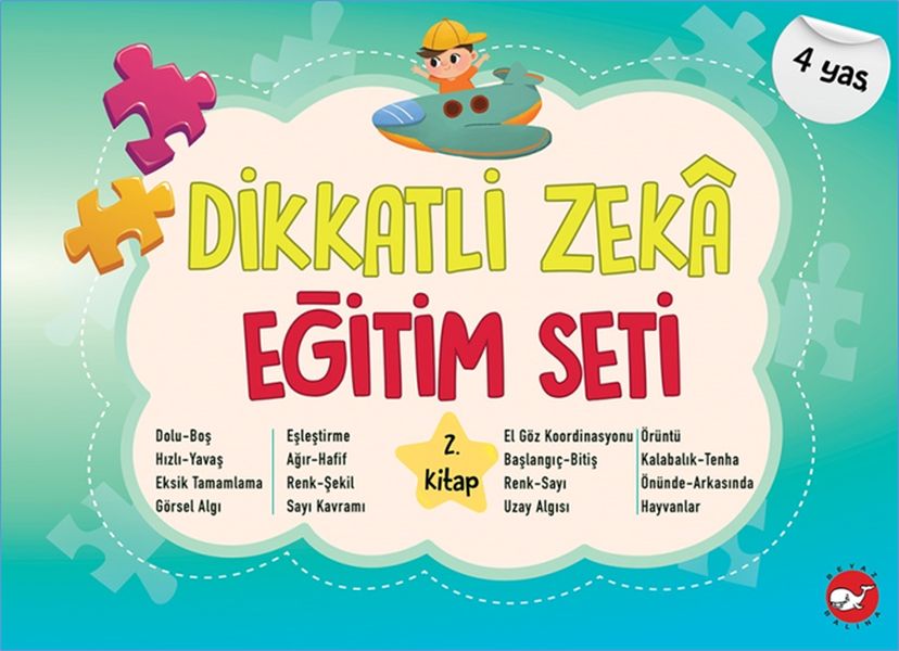 Dikkatli Zekâ Eğitim Seti 2. Kitap (4 Yaş) Dikkatli Zekâ Eğitim Seti 2. Kitap (4 Yaş)