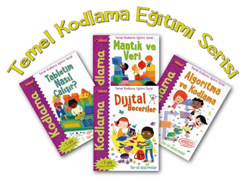 Kodlama-Temel Kodlama Eğitimi Serisi 4 Kitap Kodlama-Temel Kodlama Eğitimi Serisi 4 Kitap