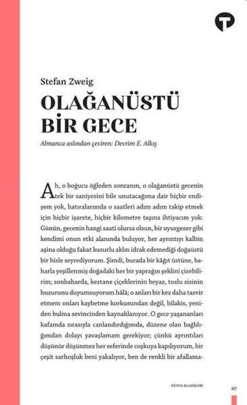 Olağanüstü Bir Gece Olağanüstü Bir Gece