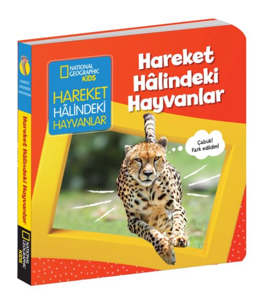 Hareket Halindeki Hayvanlar - İlk Kitaplarım Serisi Hareket Halindeki Hayvanlar - İlk Kitaplarım Serisi