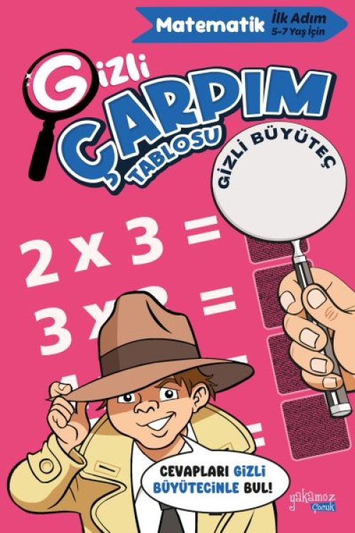 Gizli Çarpım Tablosu - Büyüteçli Gizli Çarpım Tablosu - Büyüteçli