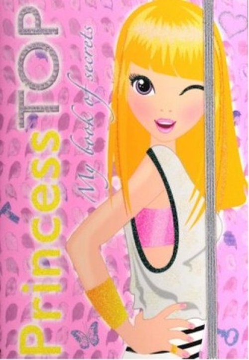 Prıncess Top My Book Of Secret-Pembe Prıncess Top My Book Of Secret-Pembe