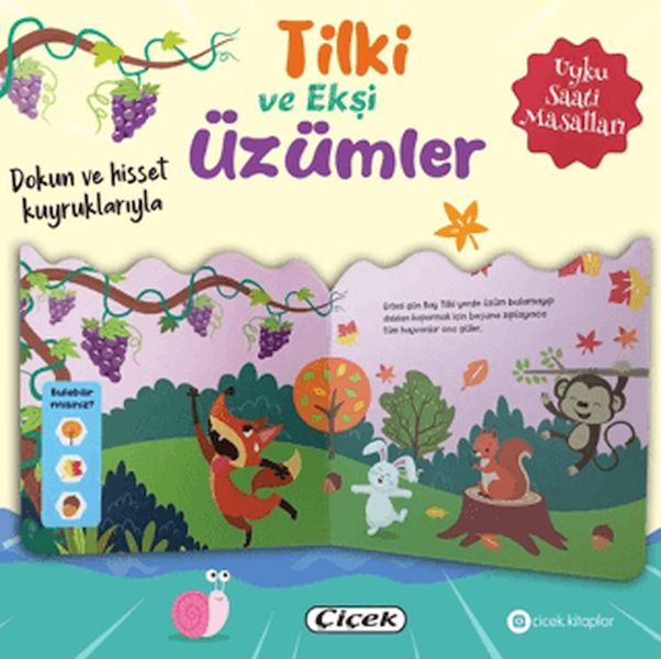 Dokun ve Hisset Kuyruklarıyla – Tilki ve Ekşi Üzümler Dokun ve Hisset Kuyruklarıyla – Tilki ve Ekşi Üzümler
