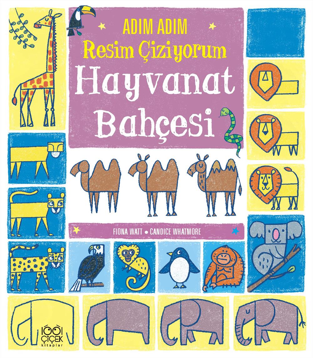Adım Adım  Çiziyorum: Hayvanat Bahçesi