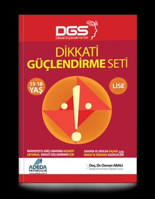 Dikkati Güçlendirme Seti Lise 15-18 Yaş Dikkati Güçlendirme Seti Lise 15-18 Yaş