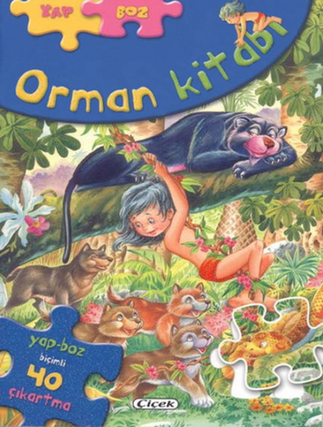 Orman Kitabı Yap-Boz Çıkartmalı Masallar 3 Orman Kitabı Yap-Boz Çıkartmalı Masallar 3