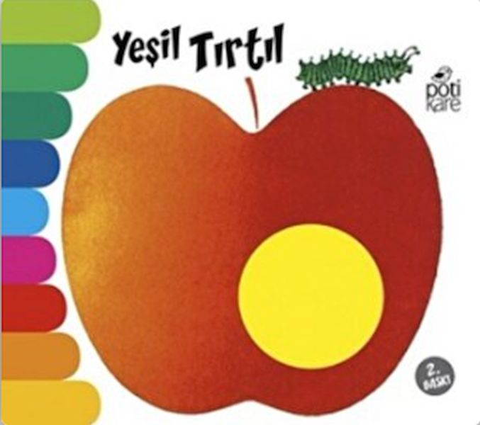 Yeşil Tırtıl - Delikli Kitaplar Serisi Yeşil Tırtıl - Delikli Kitaplar Serisi