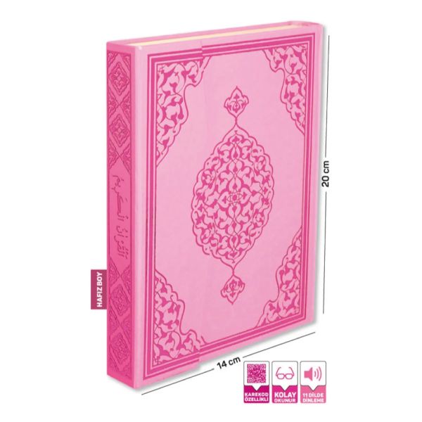 Kuranı Kerim Bilgisayar Hatlı Pembe Renk Hafız Boy Kuranı Kerim Bilgisayar Hatlı Pembe Renk Hafız Boy