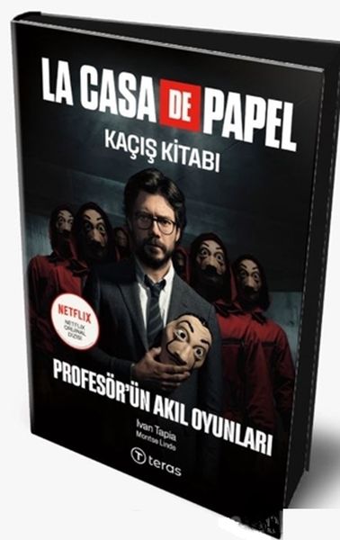 La Case De Papel Kaçış Kitabı - Profesör'ün Akıl Oyunları (Ciltli) (Maske Hediyeli) La Case De Papel Kaçış Kitabı - Profesör'ün Akıl Oyunları (Ciltli) (Maske Hediyeli)
