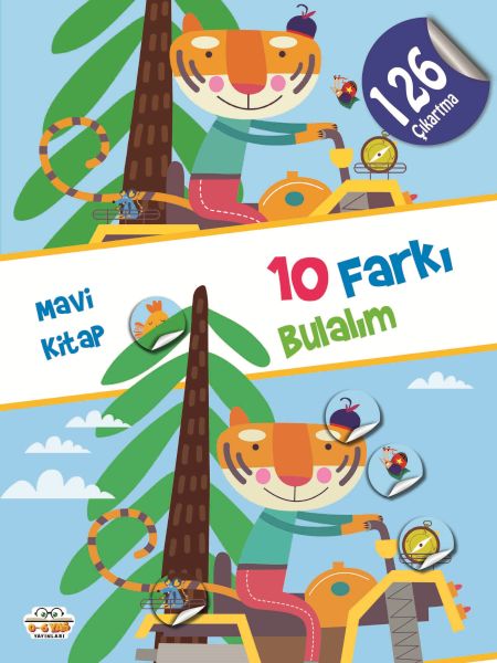 10 Farkı Bulalım -Mavi Kitap 10 Farkı Bulalım -Mavi Kitap