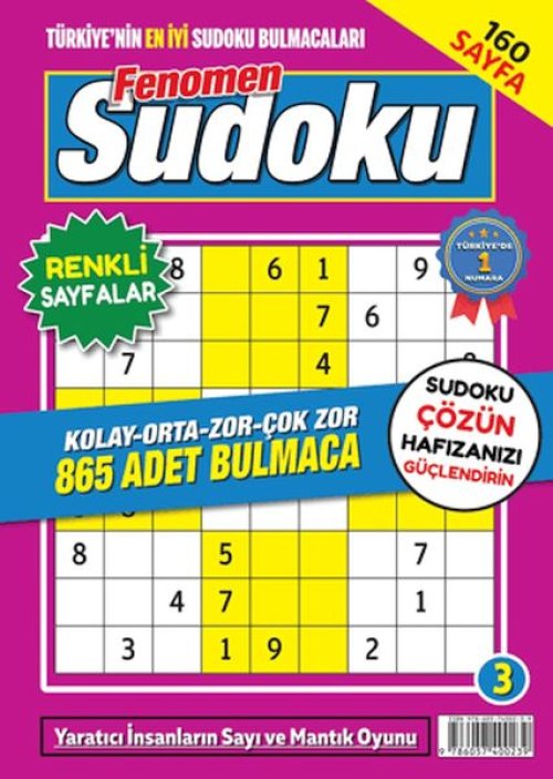Fenomen Sudoku 3 Fenomen Sudoku 3