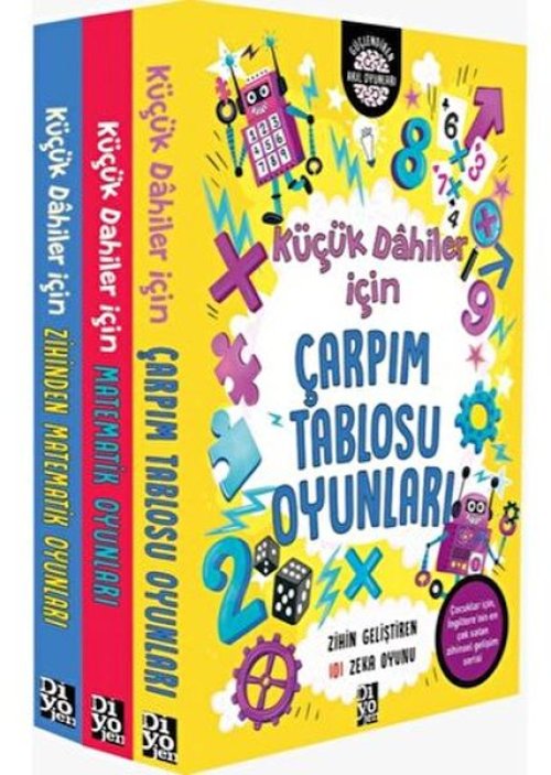 Küçük Dahiler Matematik Seti 3 Kitap Küçük Dahiler Matematik Seti 3 Kitap