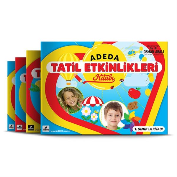 Adeda Tatil Etkinlikleri Kitabı - 1.Sınıf