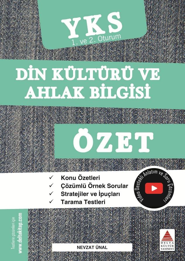 Delta TYT AYT Din Kültürü ve Ahlak Biisi Özet YKS 1. ve 2. Oturum (Yeni)
