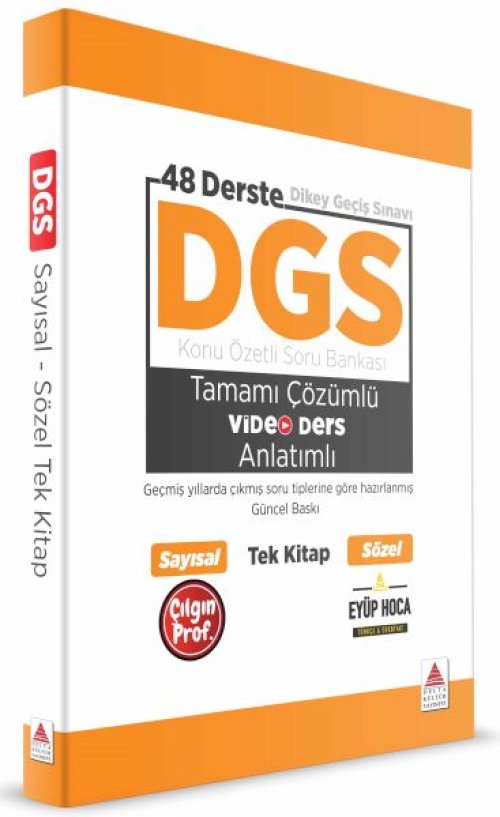 DGS Kitap Konu Özetli Soru Bankası Video Anlatımlı Tek Kitap DGS Kitap Konu Özetli Soru Bankası Video Anlatımlı Tek Kitap