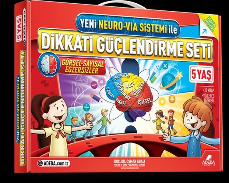 Dikkati Güçlendirme Seti Anasınıfı – 5 Yaş- Neuro-Via Dikkati Güçlendirme Seti Anasınıfı – 5 Yaş- Neuro-Via