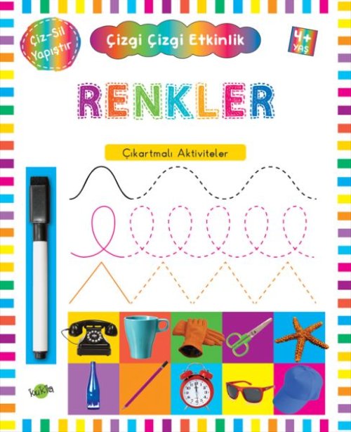 Çizgi Çizgi Etkinlik - Renkler (4+ Yaş) Çizgi Çizgi Etkinlik - Renkler (4+ Yaş)