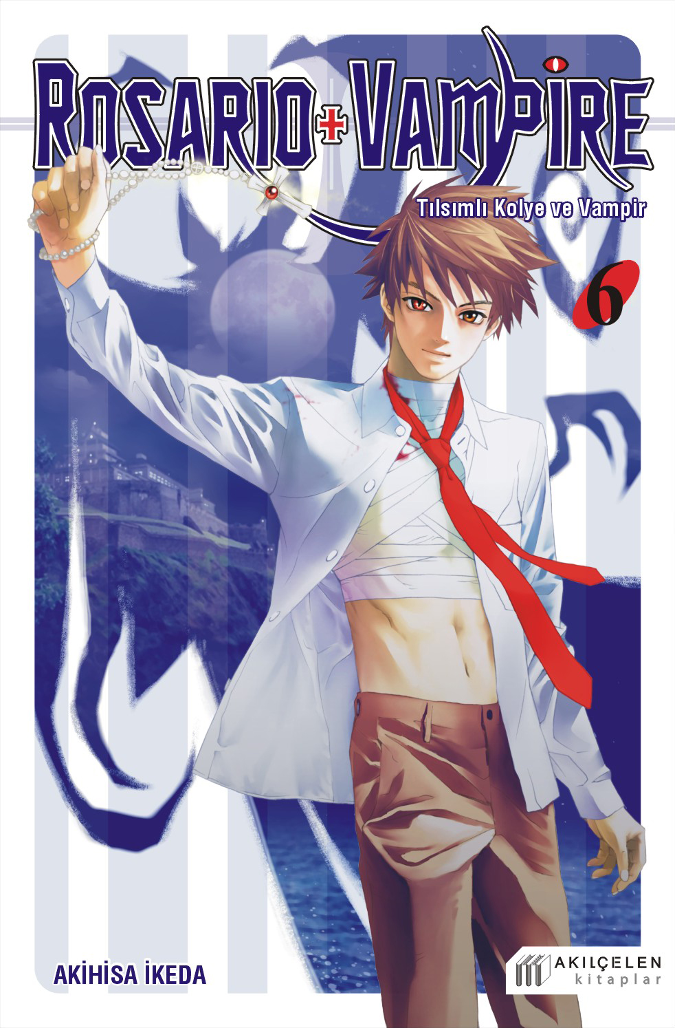 Rosario + Vampire - Tılsımlı Kolye ve Vampir 6 Rosario + Vampire - Tılsımlı Kolye ve Vampir 6
