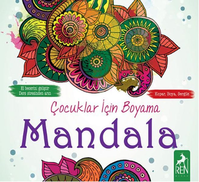 Çocuklar İçin Boyama - Mandala Çocuklar İçin Boyama - Mandala