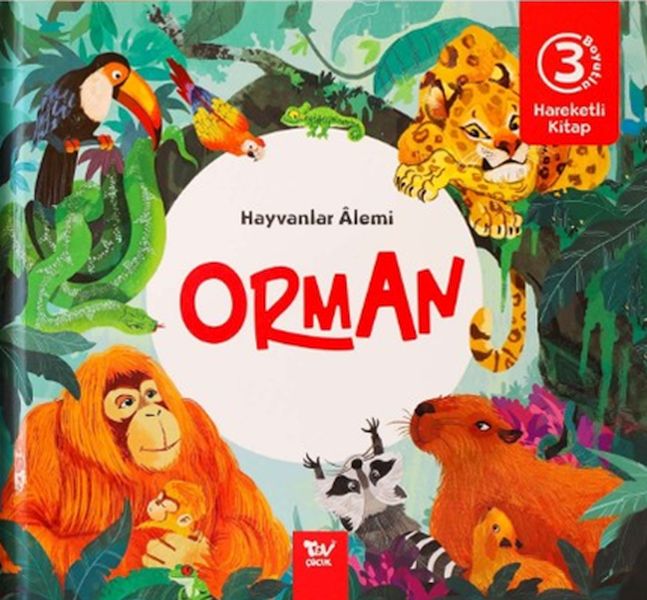 Hareketli Kitap 3d Hayvanlar Alemi Orman Hareketli Kitap 3d Hayvanlar Alemi Orman