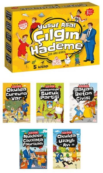Çılgın Hademe Seti (5 Kitap-Soru Kitapçığı) Çılgın Hademe Seti (5 Kitap-Soru Kitapçığı)