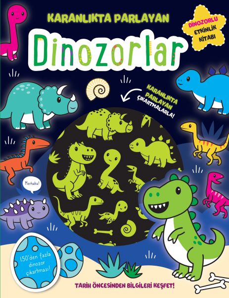 Karanlıkta Parlayan Kitaplar - Dinozorlar (Parlayan Çıkartmalar) Karanlıkta Parlayan Kitaplar - Dinozorlar (Parlayan Çıkartmalar)