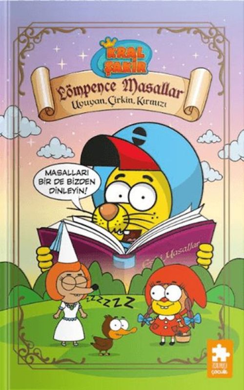 Kral Şakir Lömpence Masallar-1 Uyuyan, Çirkin, Kırmızı Kral Şakir Lömpence Masallar-1 Uyuyan, Çirkin, Kırmızı