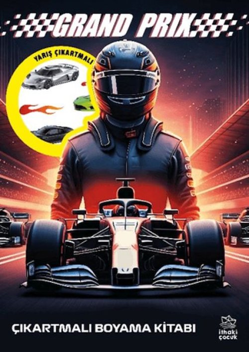 Grand Prix Çıkartmalı Boyama Kitabı Grand Prix Çıkartmalı Boyama Kitabı